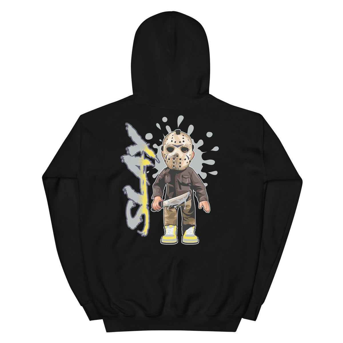 1 Switch Light Smoke Grey Yellow Hoodie Slay - Sneaker Shirts Outlet