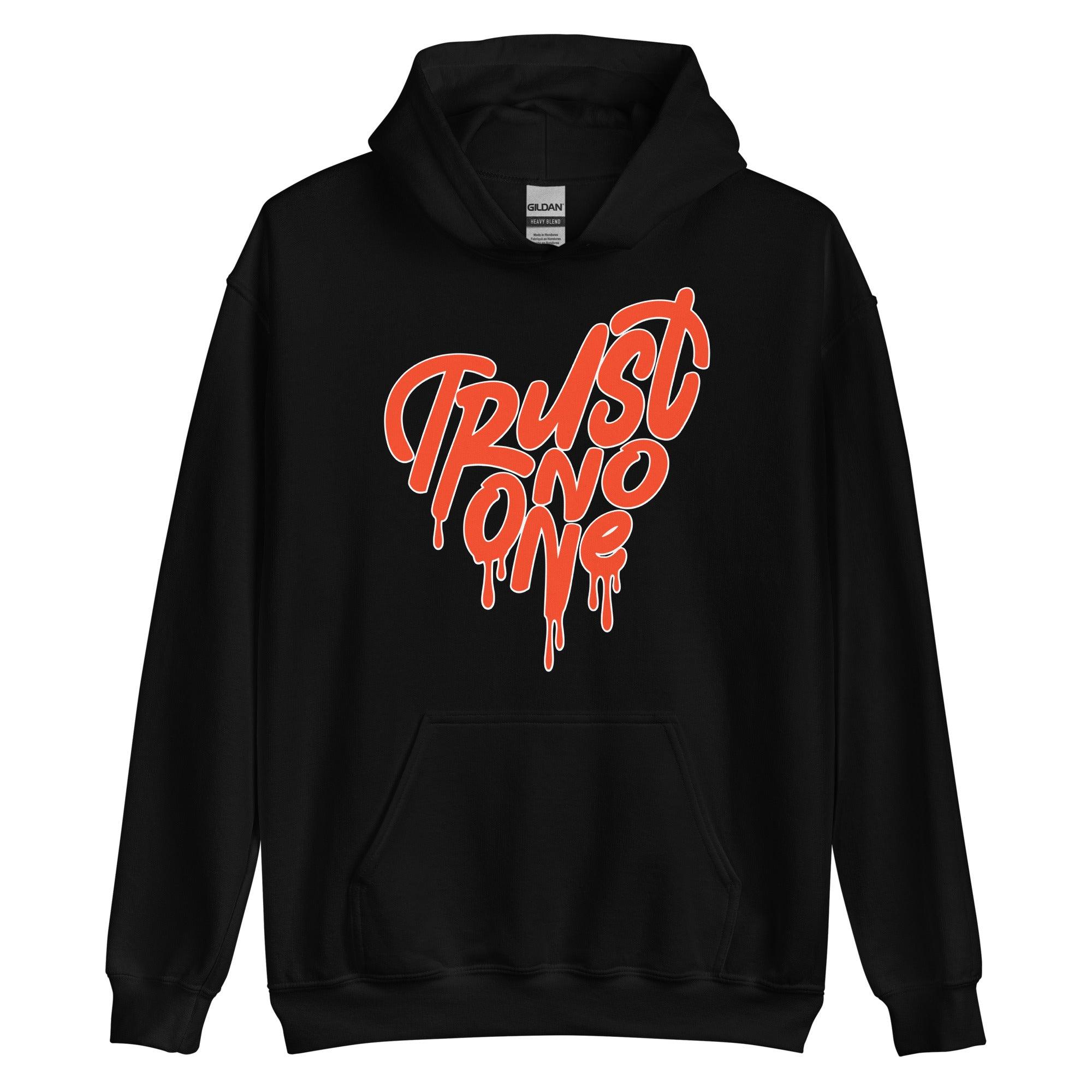 1s KO Syracuse Hoodie Trust No One Heart - Sneaker Shirts Outlet