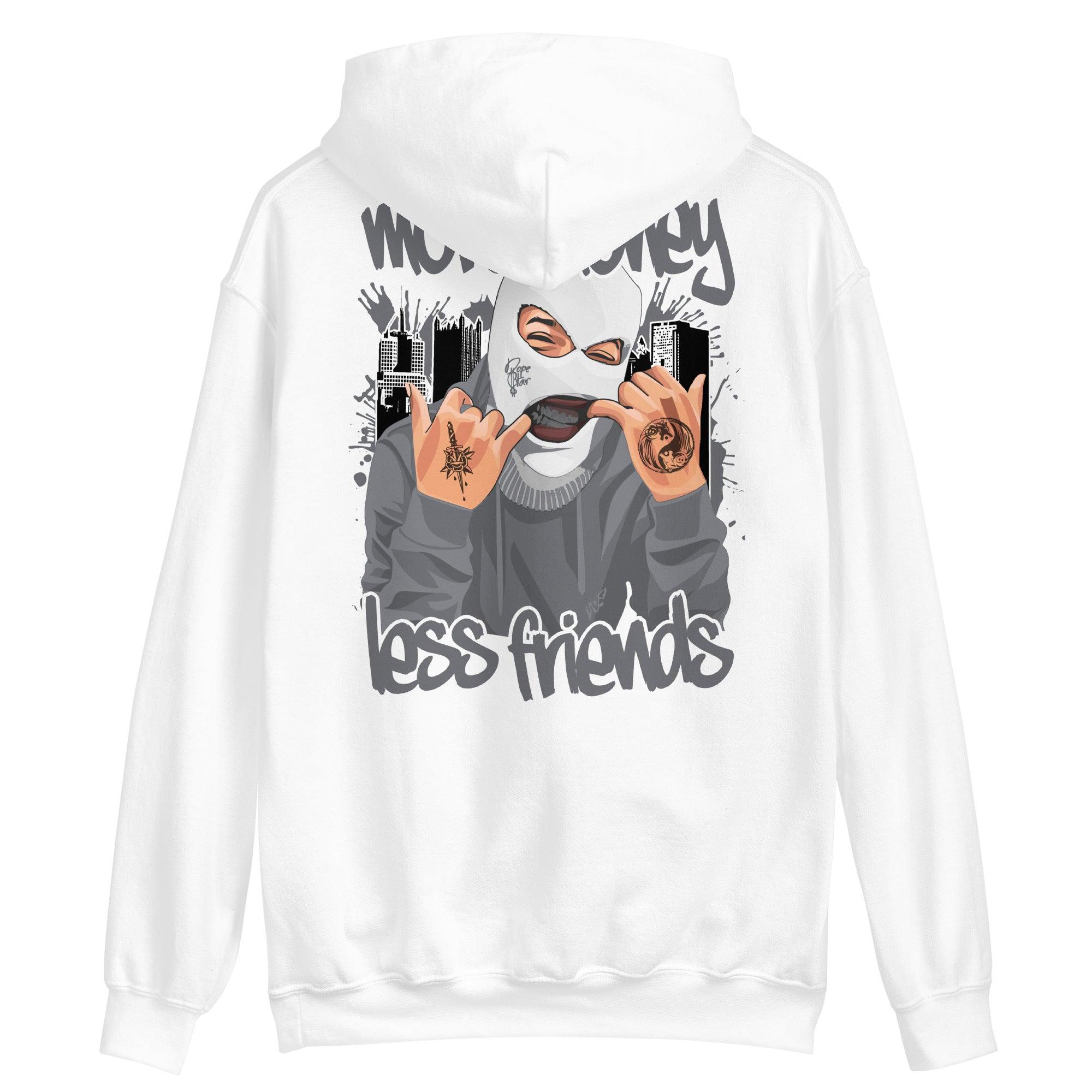 High Stealth 1s DopeStar Hoodie More Money Less Friends - Sneaker Shirts Outlet