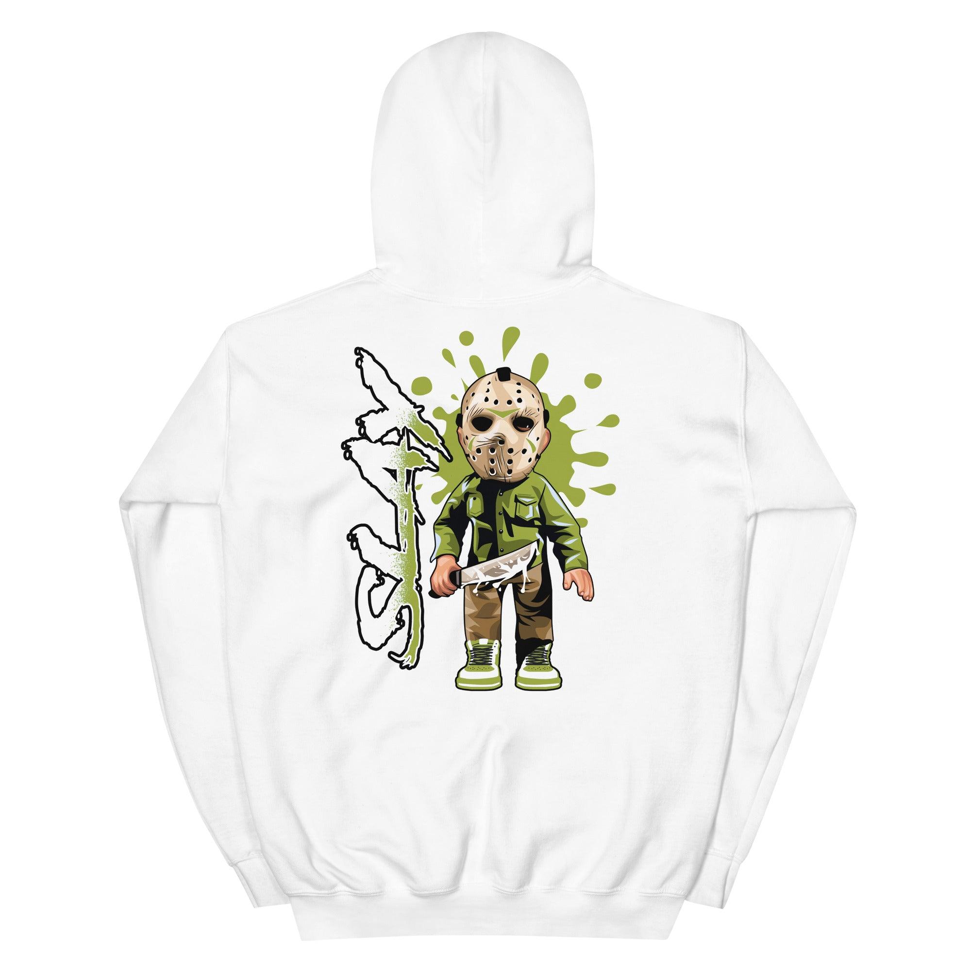 Snakeskin Vivid Green 1s DopeStar Hoodie Slay - Sneaker Shirts Outlet