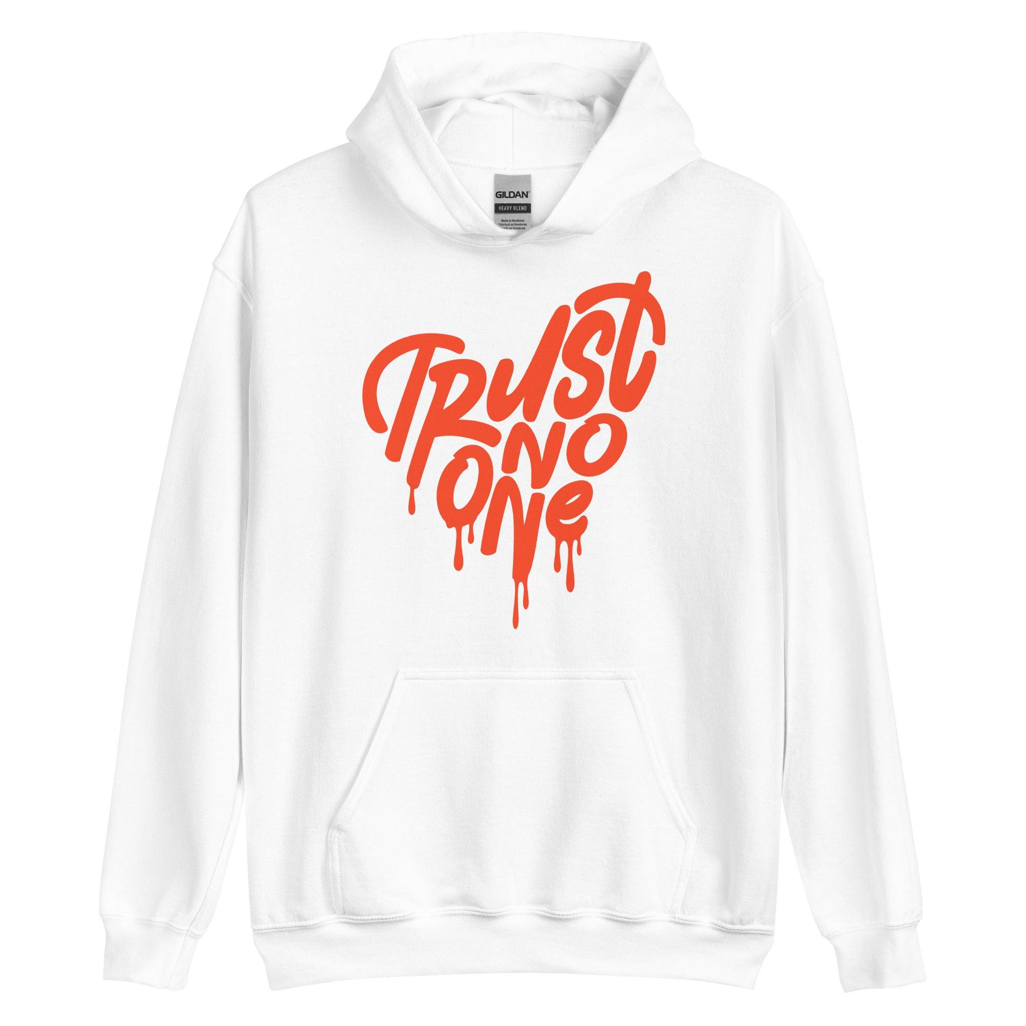 1s KO Syracuse Hoodie Trust No One Heart - Sneaker Shirts Outlet