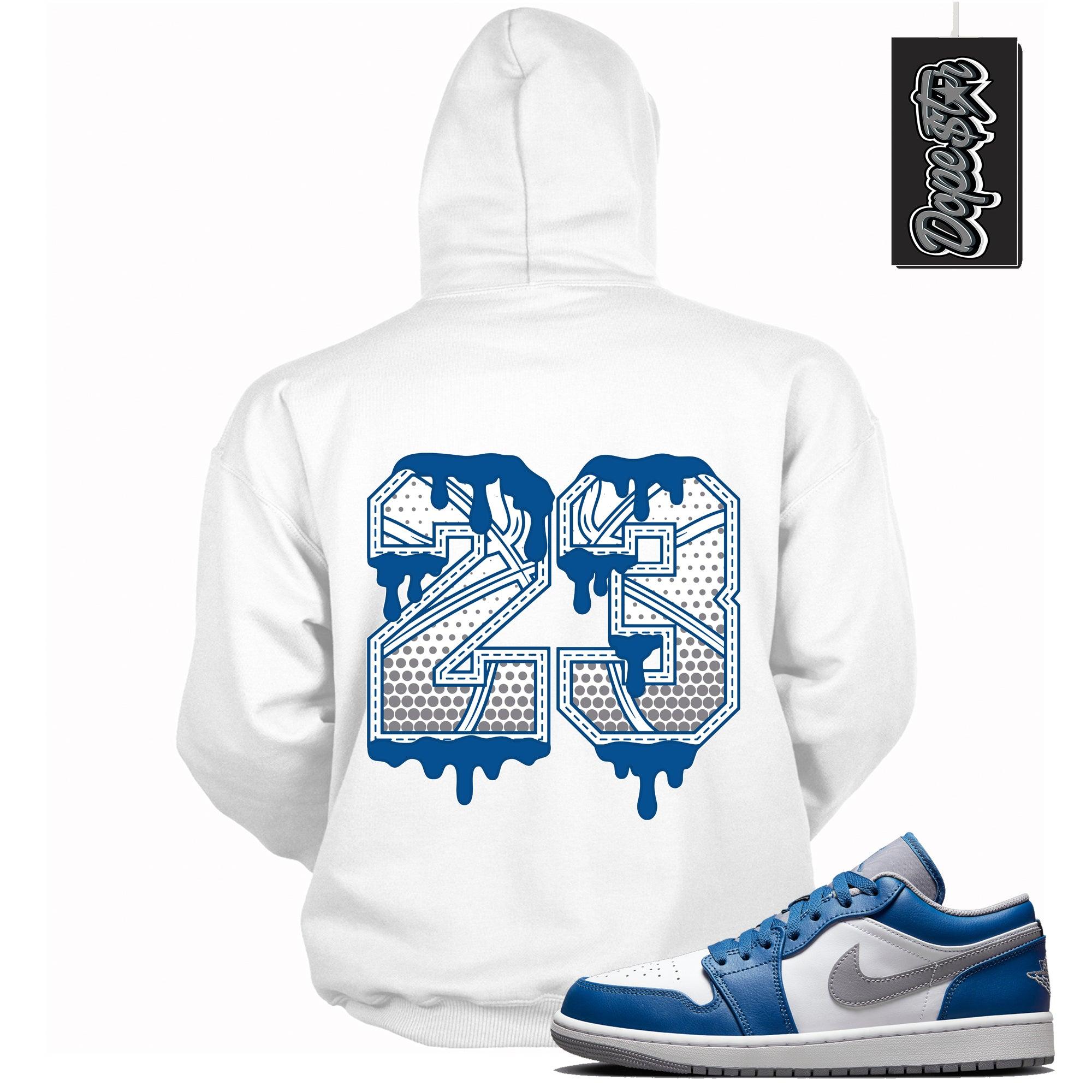23 Ball Hoodie AJ 1 Low True Blue photo