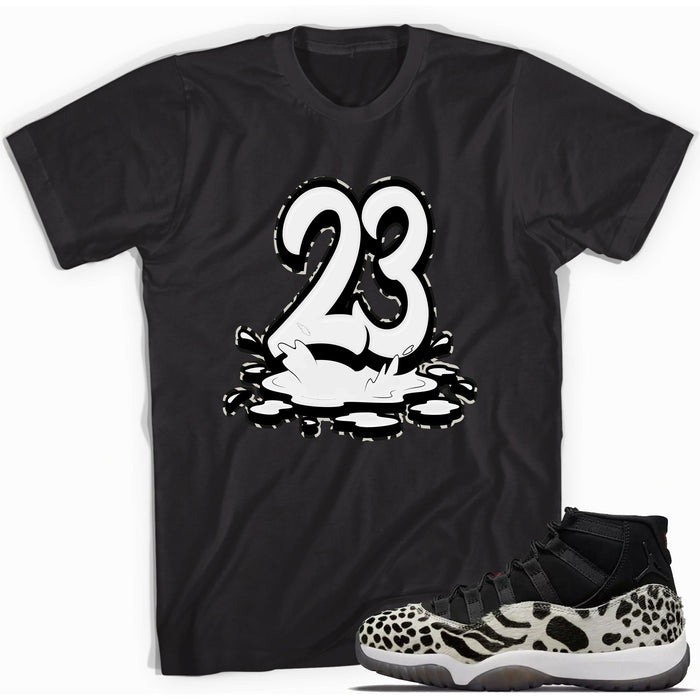 23 Melting Shirt AJ 11 Animal Instinct photo