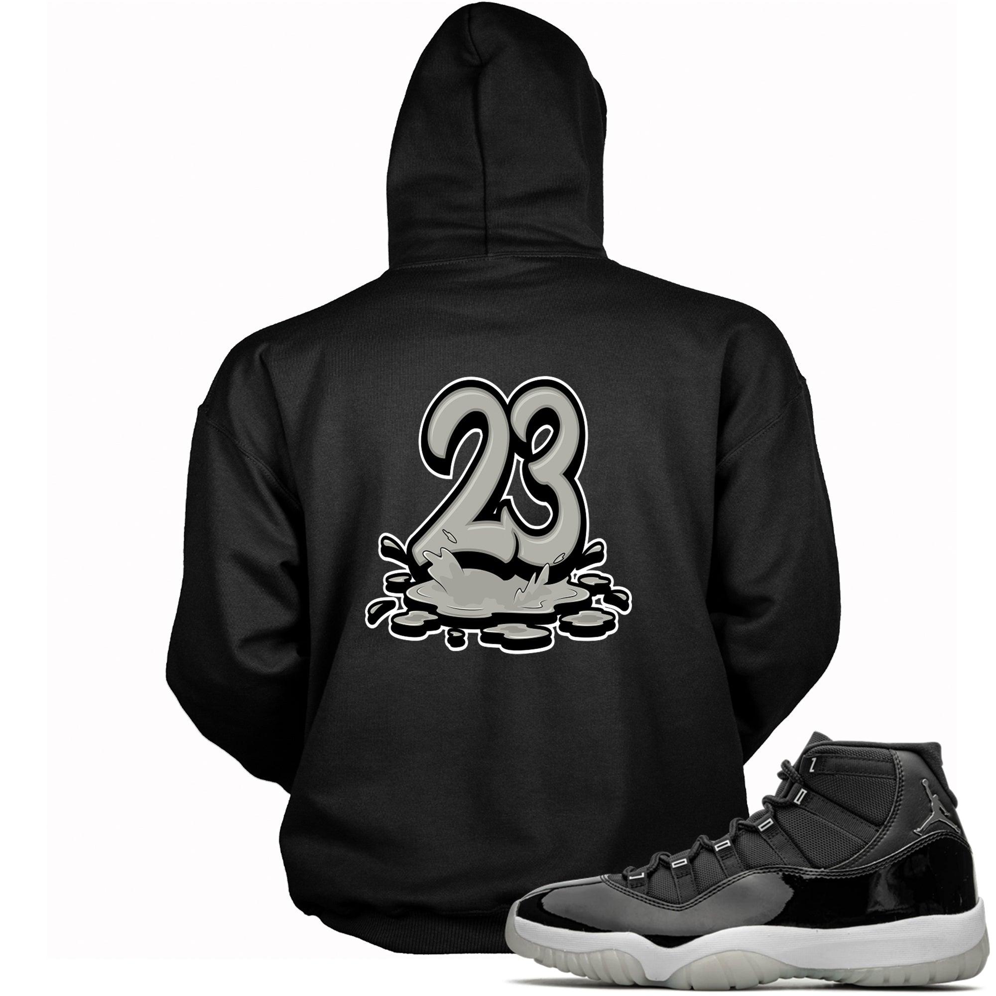 Number 23 Melting Hoodie AJ 11 Retro Jubilee photo