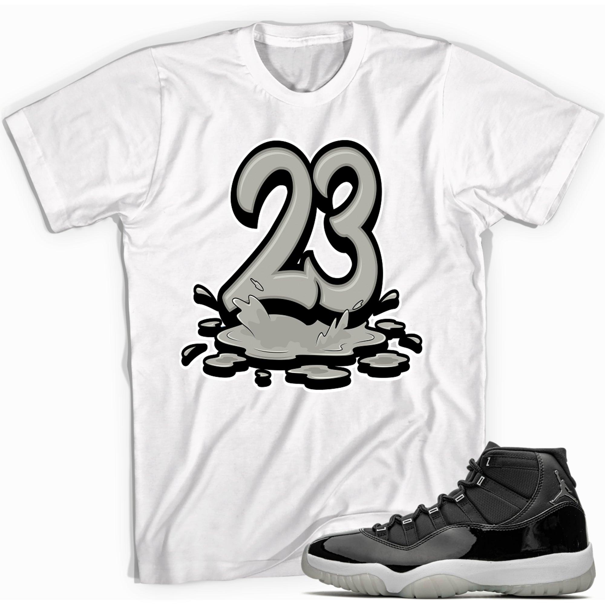 Number 23 Melting Shirt AJ 11 Retro Jubilee photo