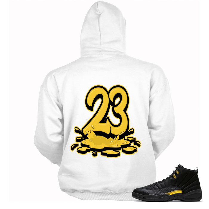 23 Melting Hoodie AJ 12 Black Taxi photo