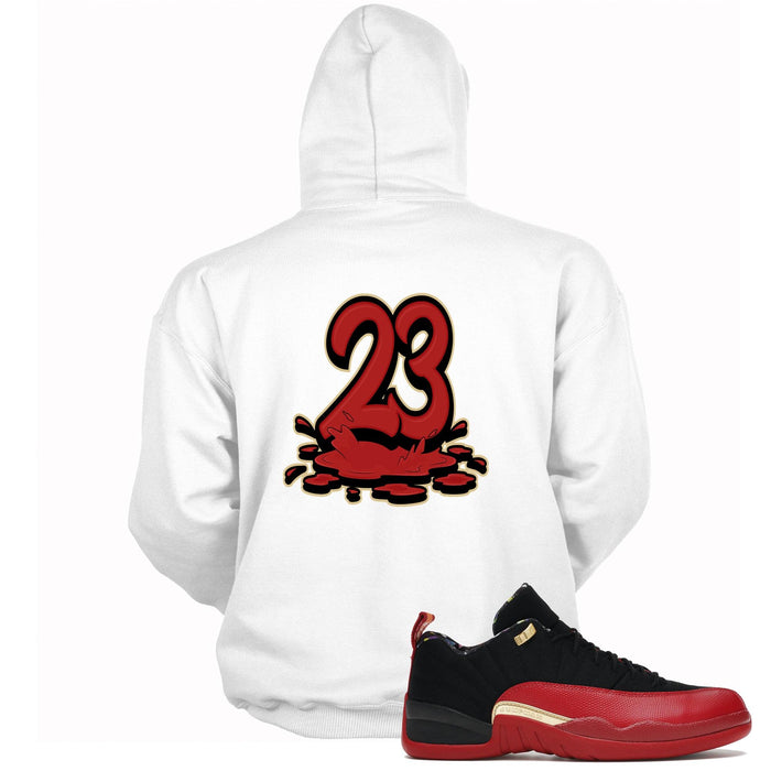 23 Melting Hoodie AJ 12 Low SE Super Bowl LV photo