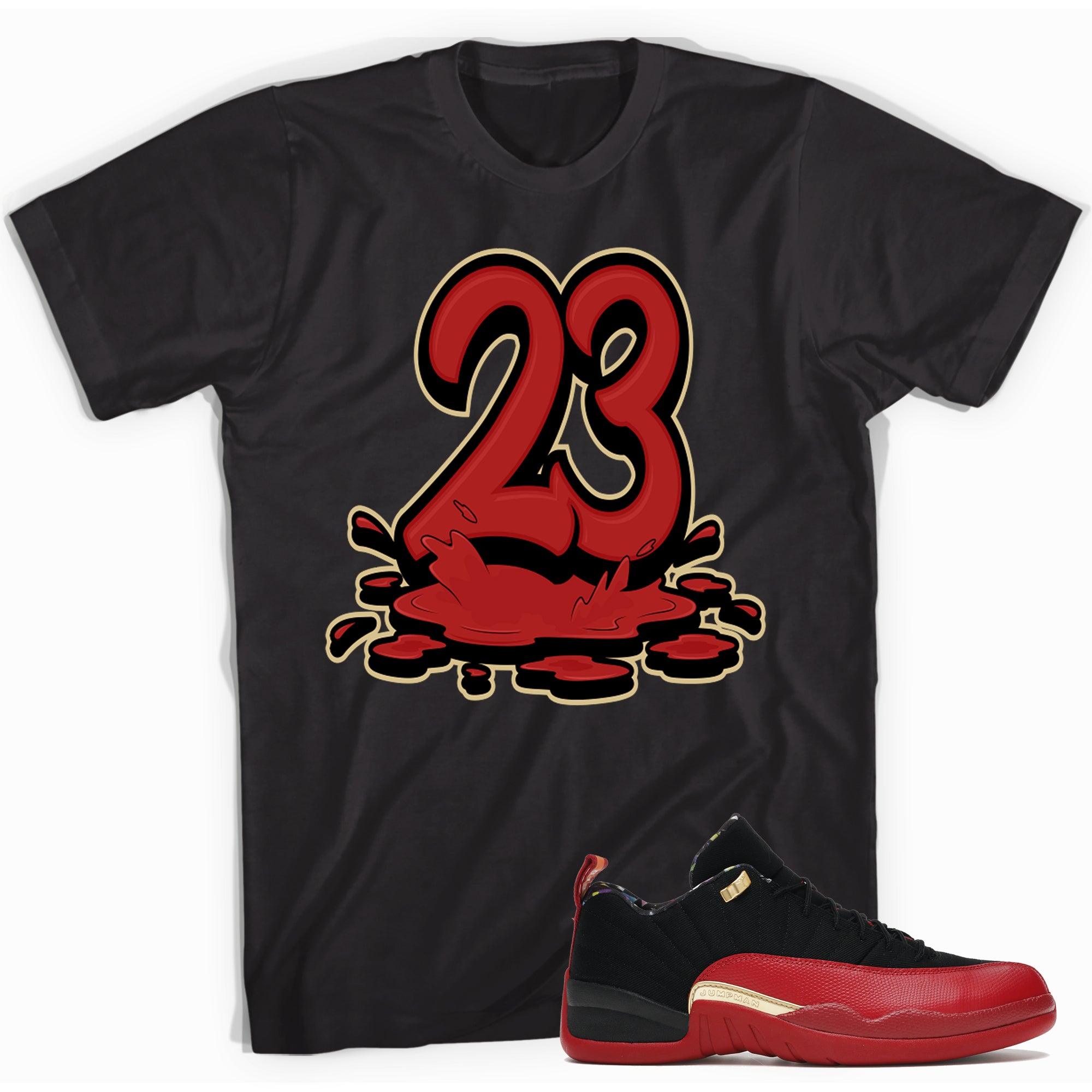 23 Melting Shirt AJ 12 Low SE Super Bowl LV photo