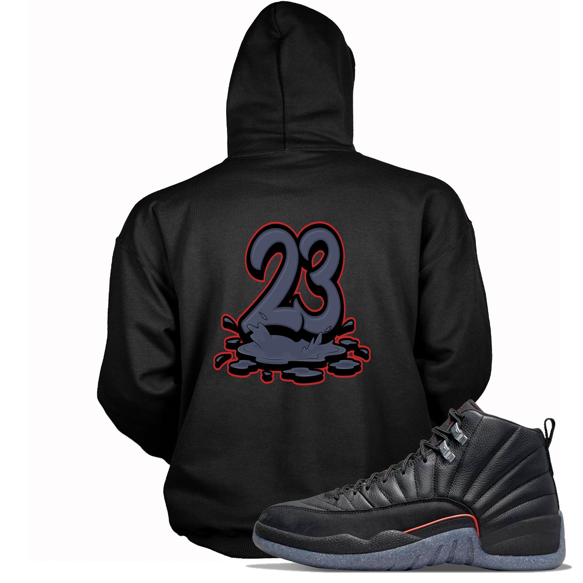 Number 23 Melting Hoodie AJ 12 Retro Utility photo