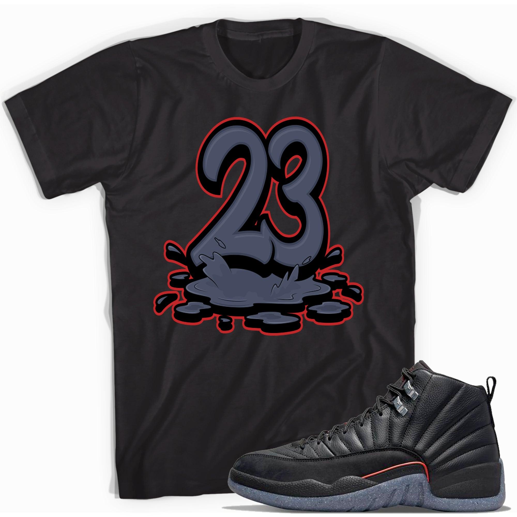 23 Melting Shirt AJ 12 Retro Utility Shirt photo 