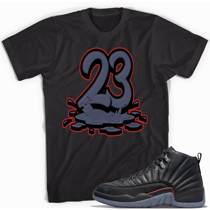 23 Melting Shirt AJ 12 Retro Utility Shirt photo 