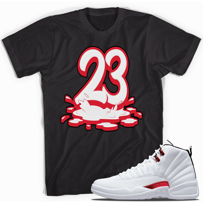 23 Melting Shirt Air Jordan 12 Twist photo