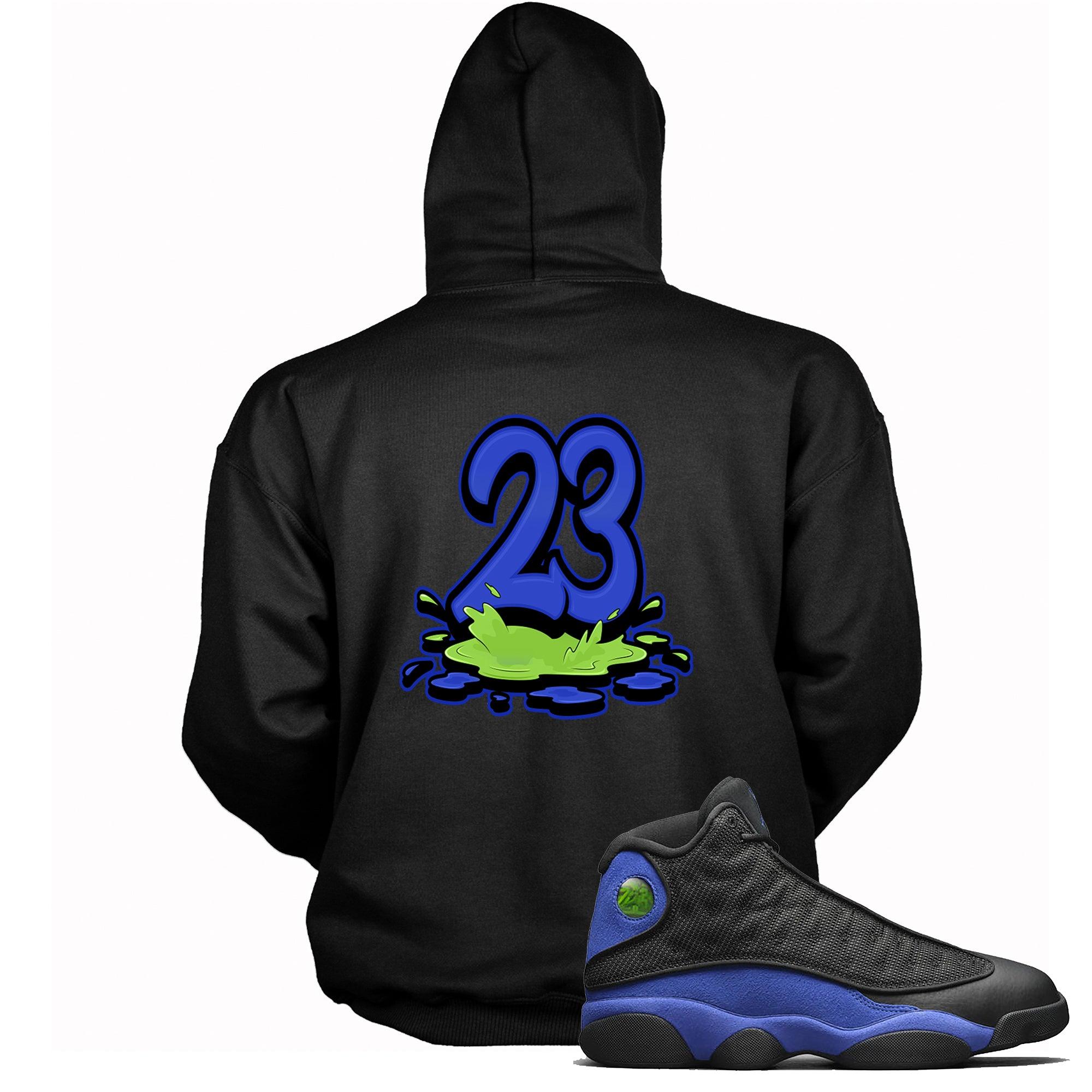 23 Melting Hoodie AJ 13 Hyper Royal photo