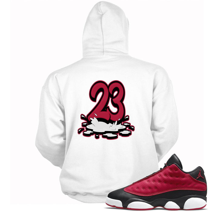 23 Melting Hoodie AJ 13 Very Berry Low GS photo