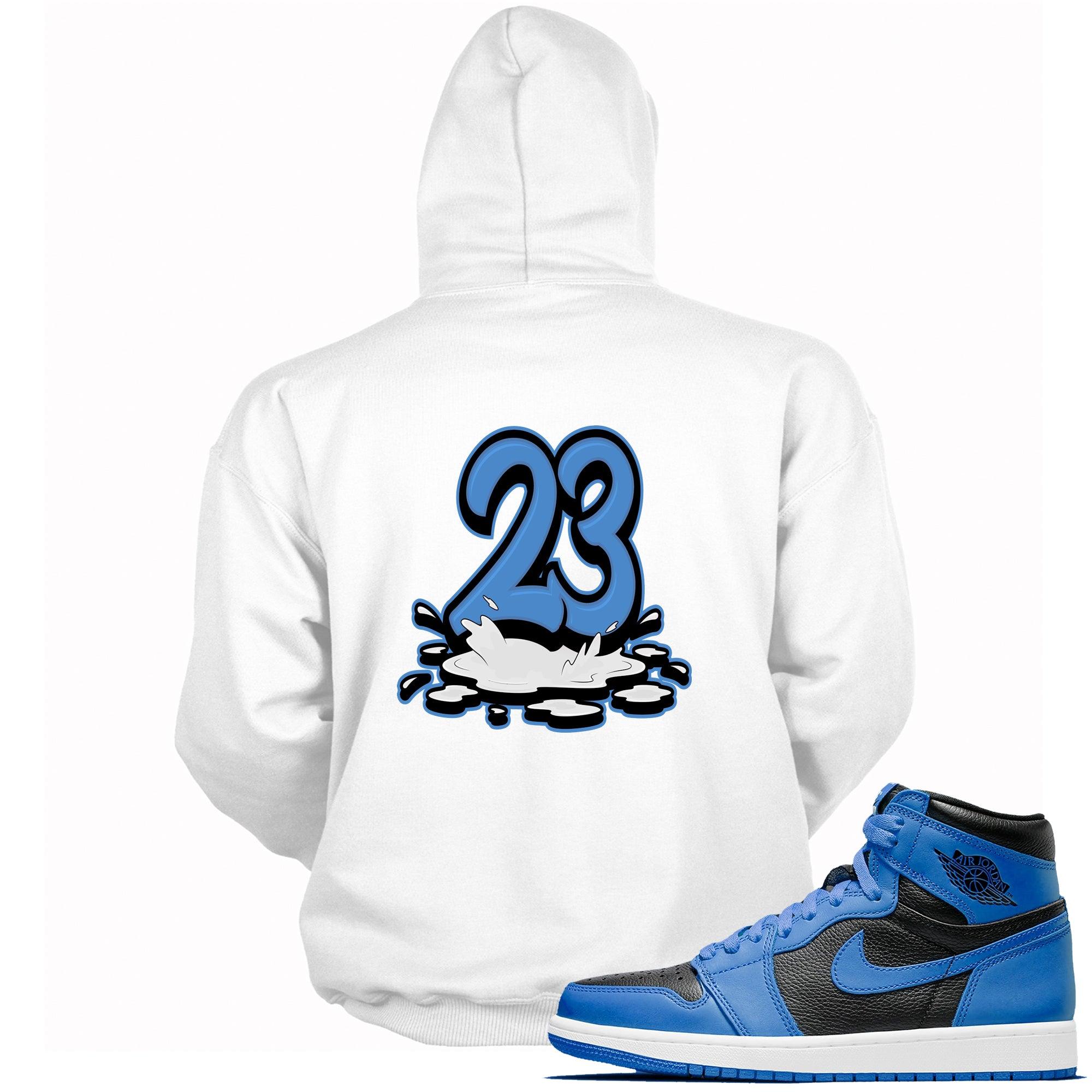 23 Melting Hoodie AJ 1 Dark Marina Blue photo