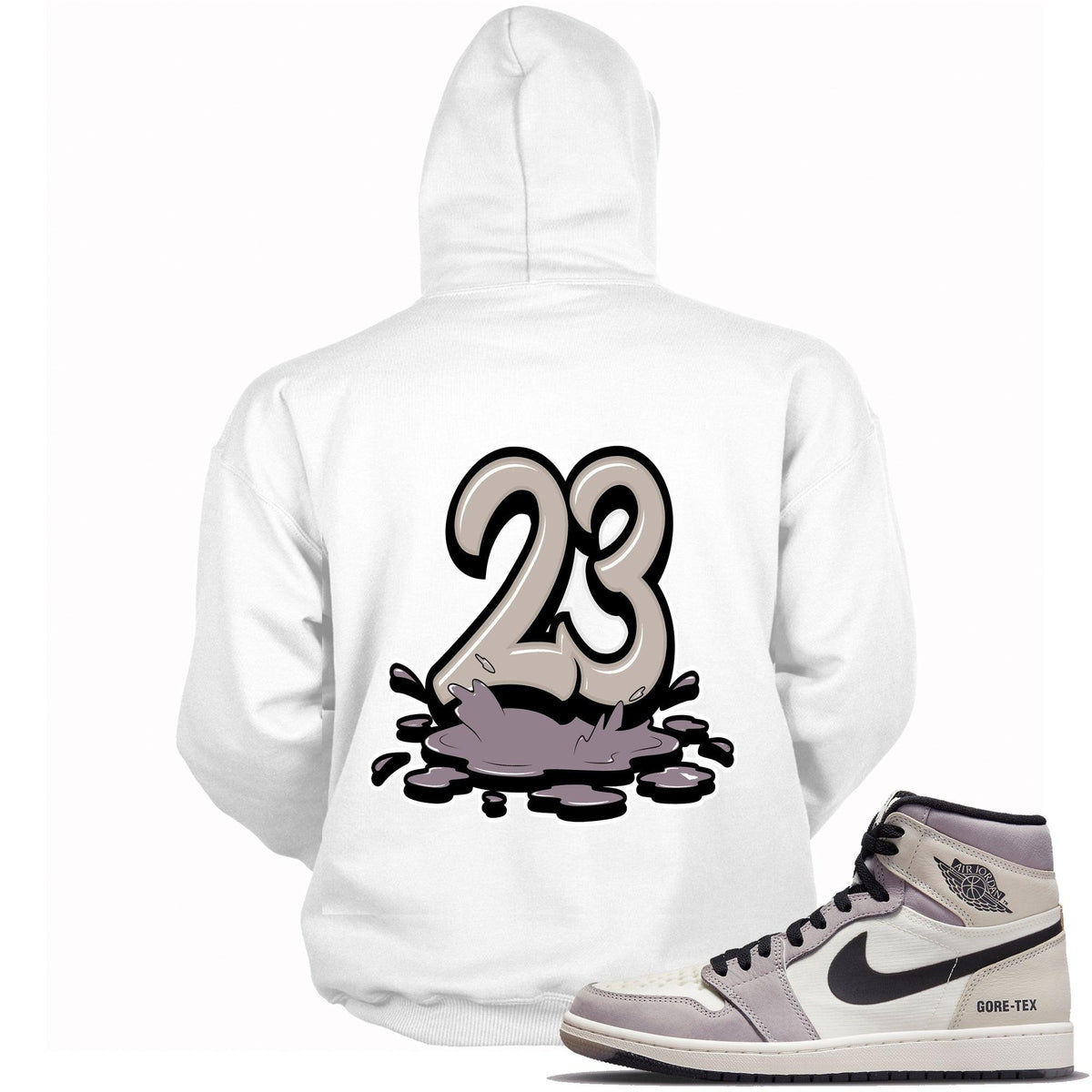 23 Melting Hoodie AJ 1 High Element Gore-Tex Light Bone photo