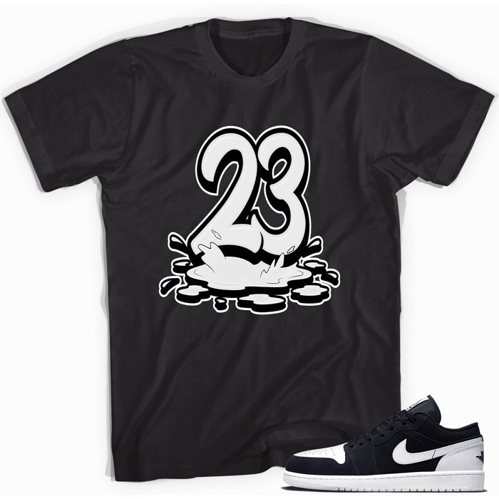 Number 23 Melting Shirt AJ 1 Low Diamond photo