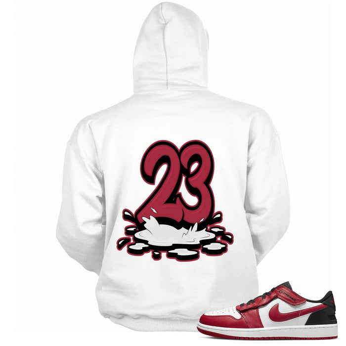 Number 23 Melting Hoodie AJ 1 Low FlyEase photo