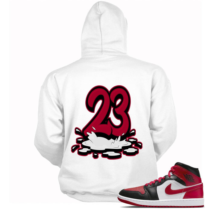 23 Melting Hoodie AJ 1 Mid Alternate Bred Toe photo