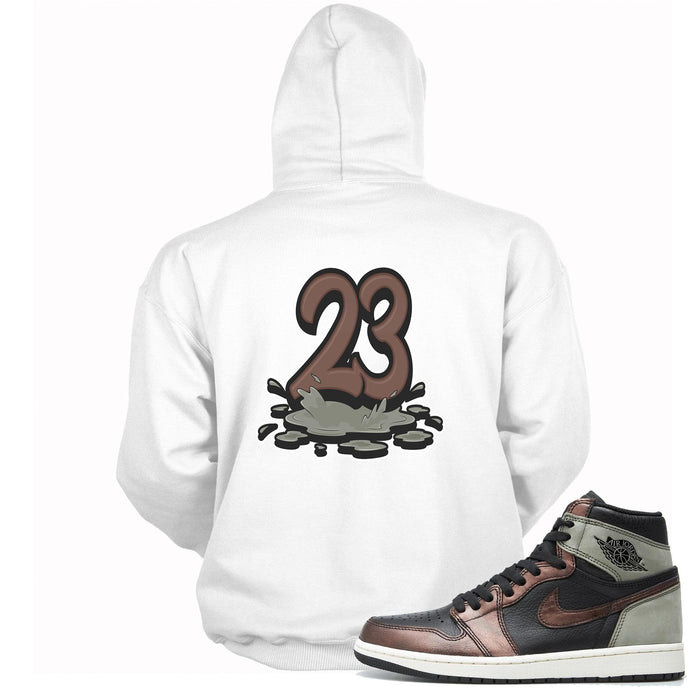 Number 23 Melting Hoodie Air Jordan 1 Patina photo