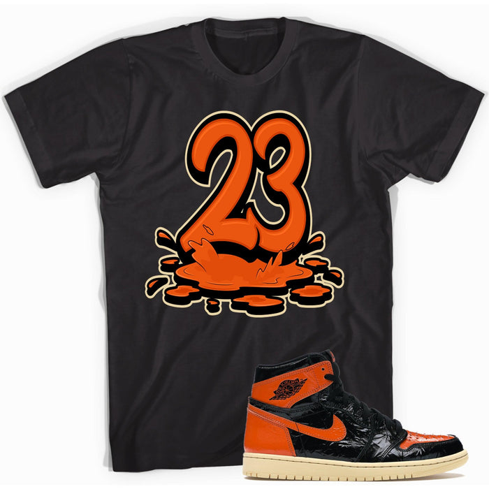 23 Melting Shirt AJ 1 Retro High OG Shattered Backboard photo