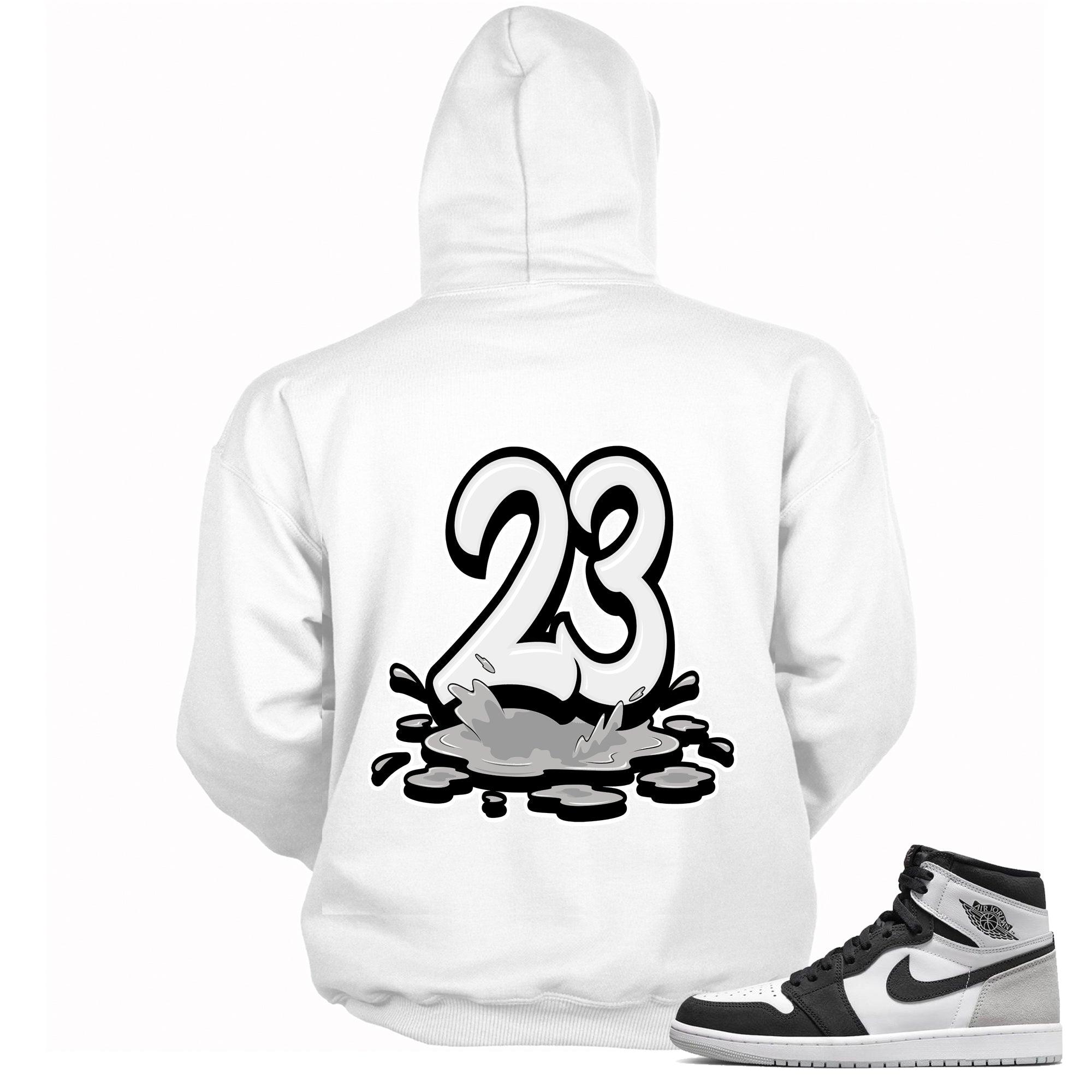 Number 23 Melting Hoodie AJ 1 Retro High OG Stage Haze photo