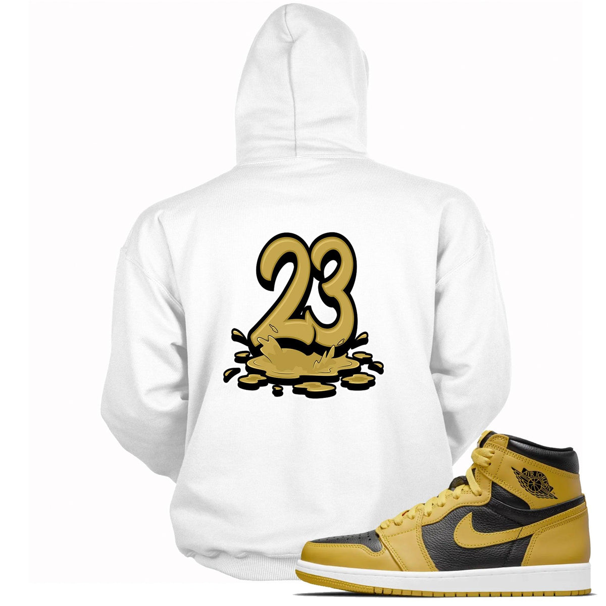 23 Melting Hoodie AJ 1 Retro High Pollen photo