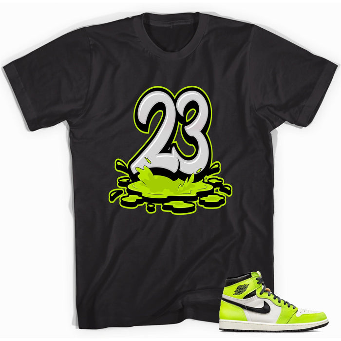 Number 23 Melting Shirt AJ 1 High OG Visionaire photo