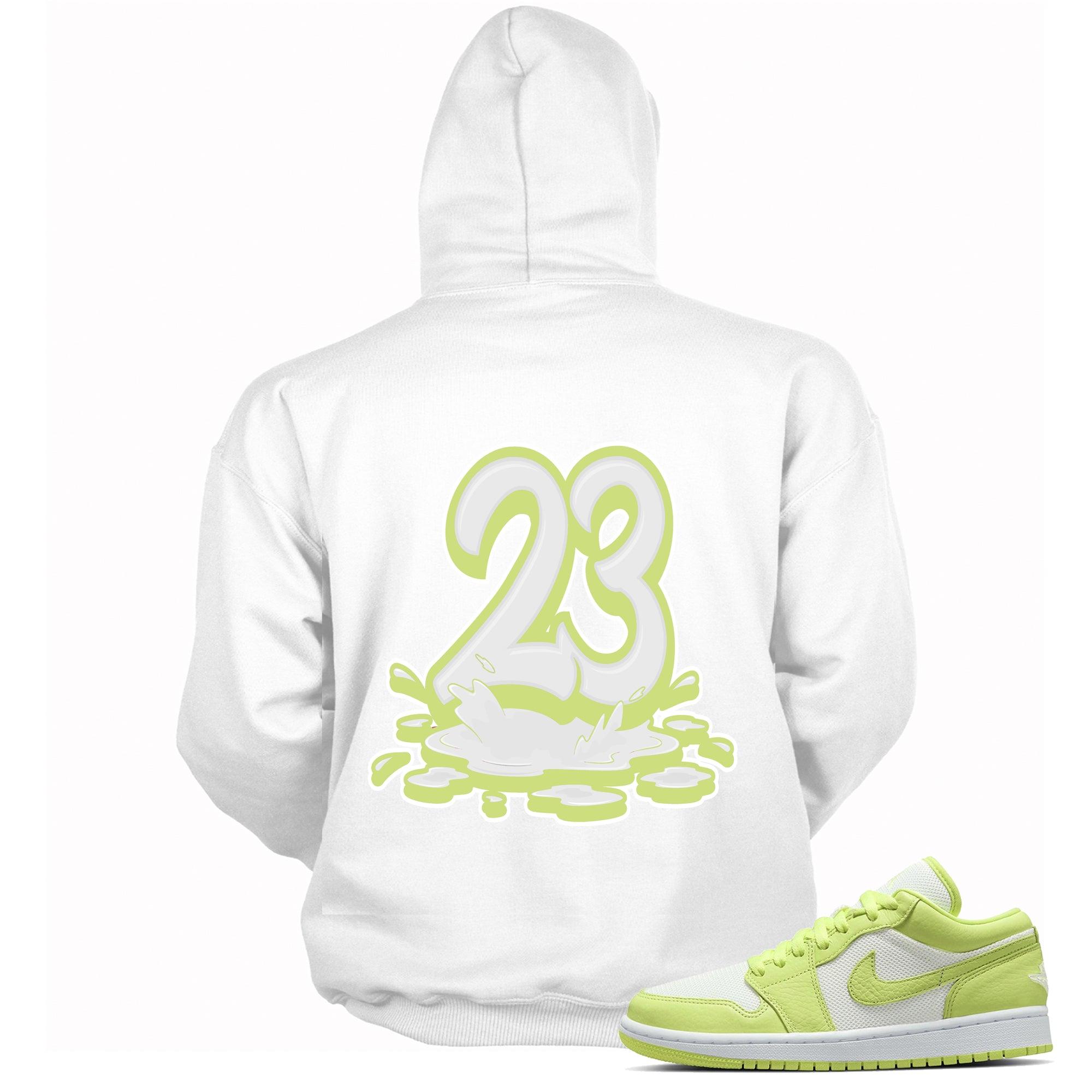 23 Melting Hoodie AJ 1 Low Limelight photo