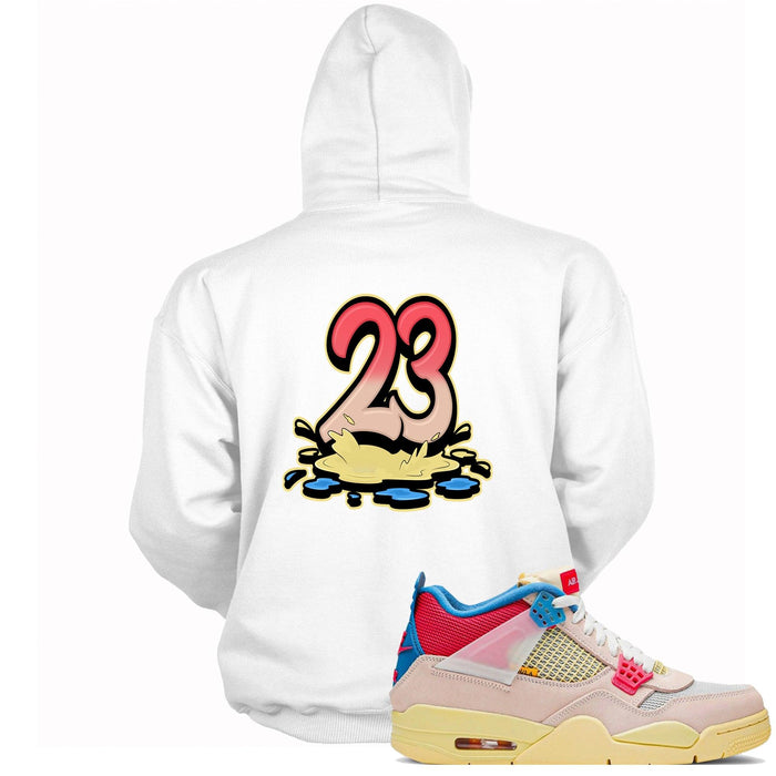 23 Melting Hoodie AJ 4 Union Guava photo