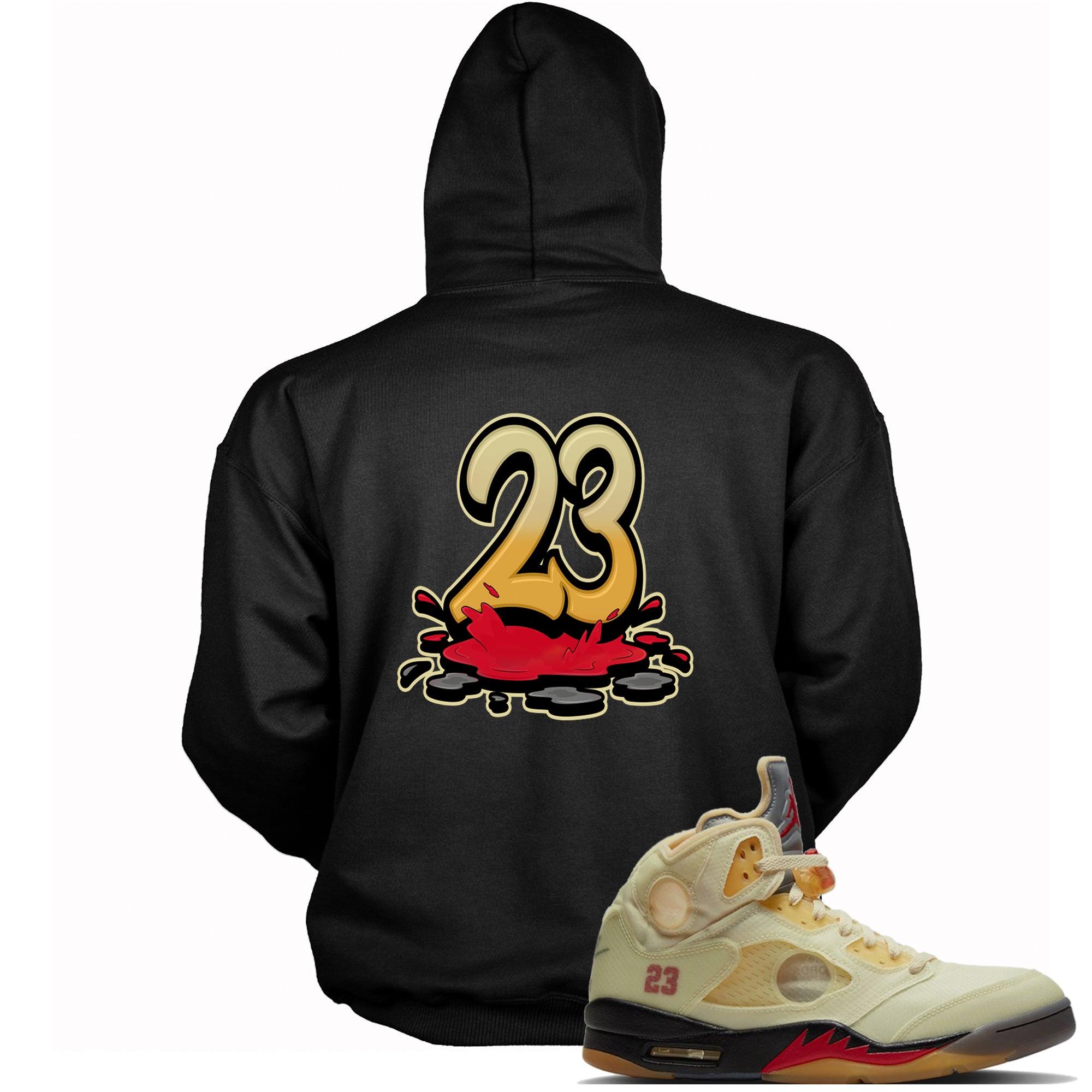 23 Melting Sneaker Sweatshirt AJ 5 Off White Sail photo