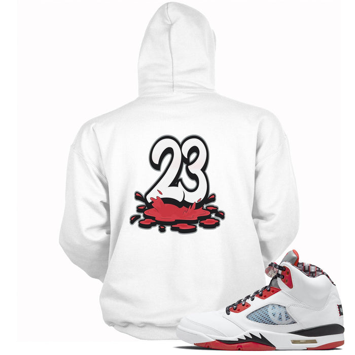 23 Melting Hoodie AJ 5 Retro Quai 54 photo