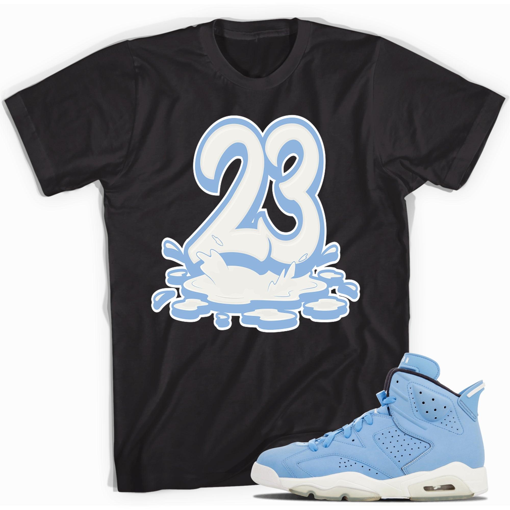 23 Melting Shirt AJ 6 Retro GG Still Blue photo