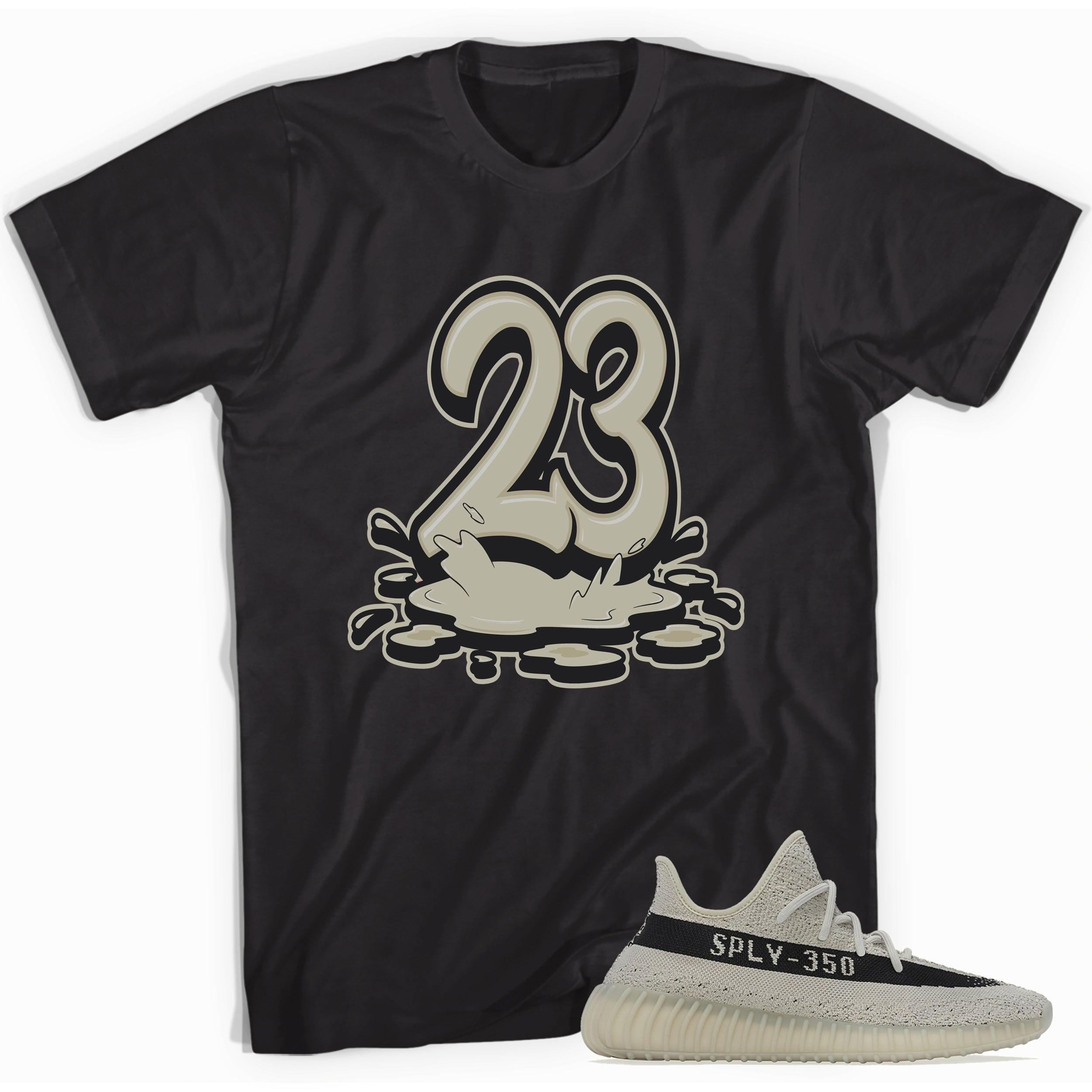 23 Melting Shirt Yeezy Boost 350 V2 Slate photo