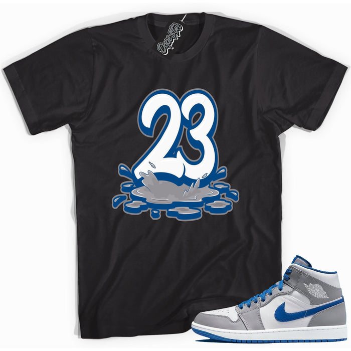23 Melting Shirt AJ 1 Mid True Blue photo
