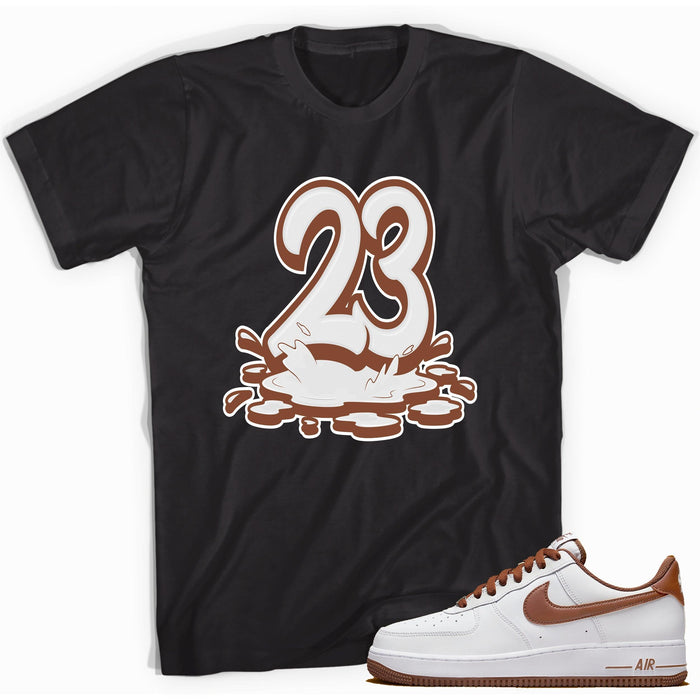 23 Melting Sneaker Tee Nike Air Force 1 Low Pecan photo