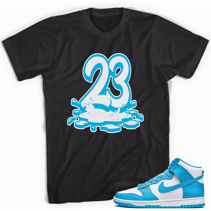 23 Melting Shirt Nike Dunk High Retro Laser Blue photo