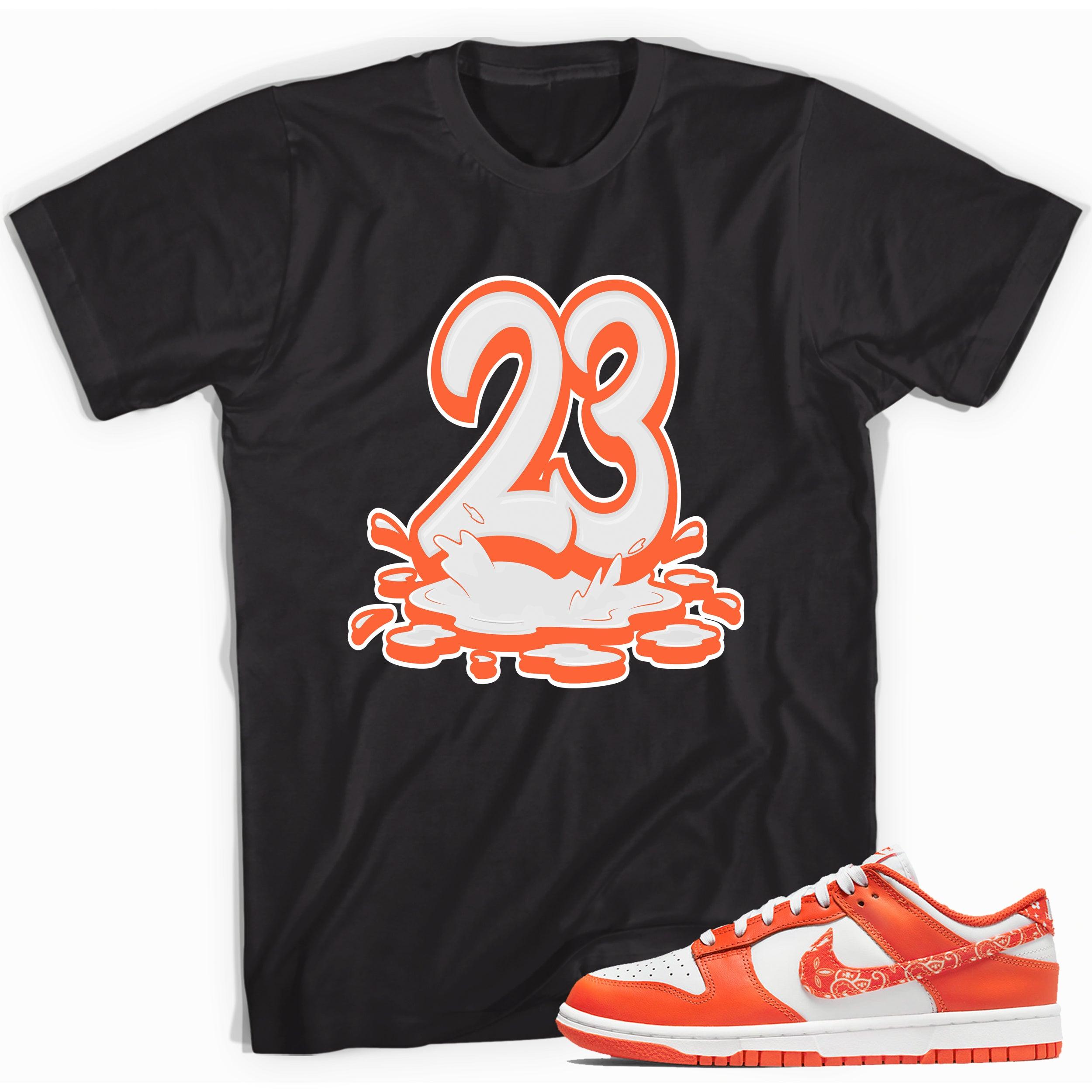 23 Melting Shirt Nike Dunk Low Essential Paisley Pack Orange photo