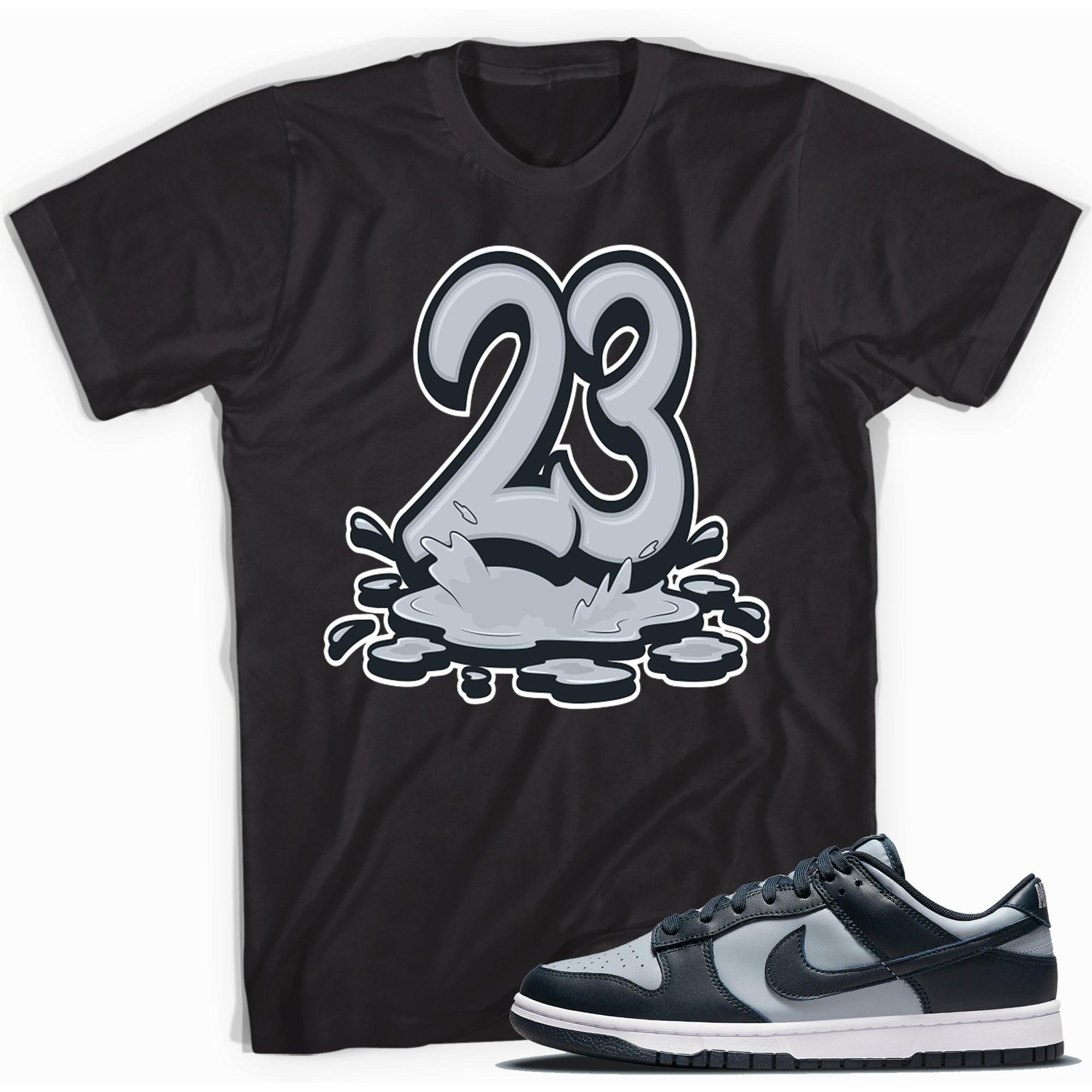 23 Melting Shirt Nike Dunk Low Georgetown photo