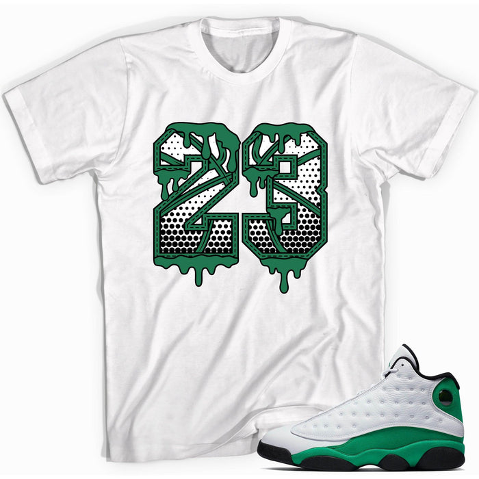 Number 23 Ball Shirt AJ 13 Lucky Green photo