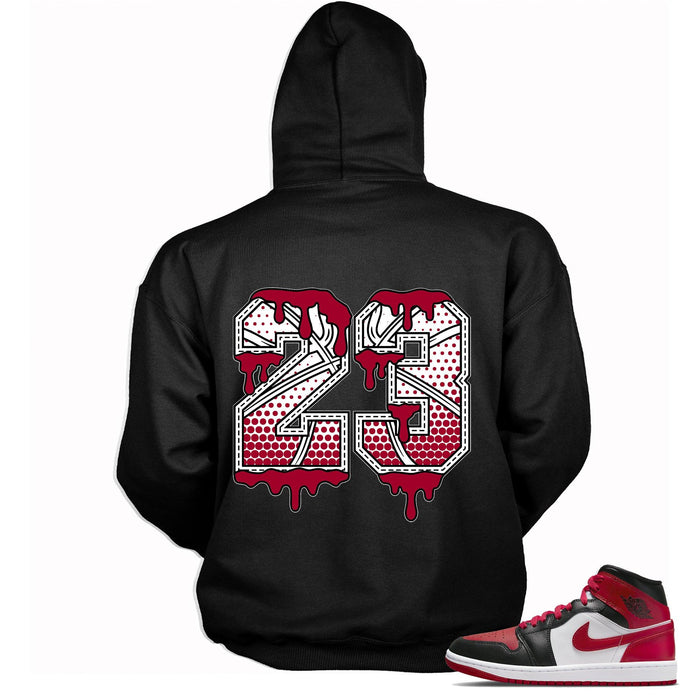 23 Ball Hoodie AJ 1 Mid Alternate Bred Toe photo