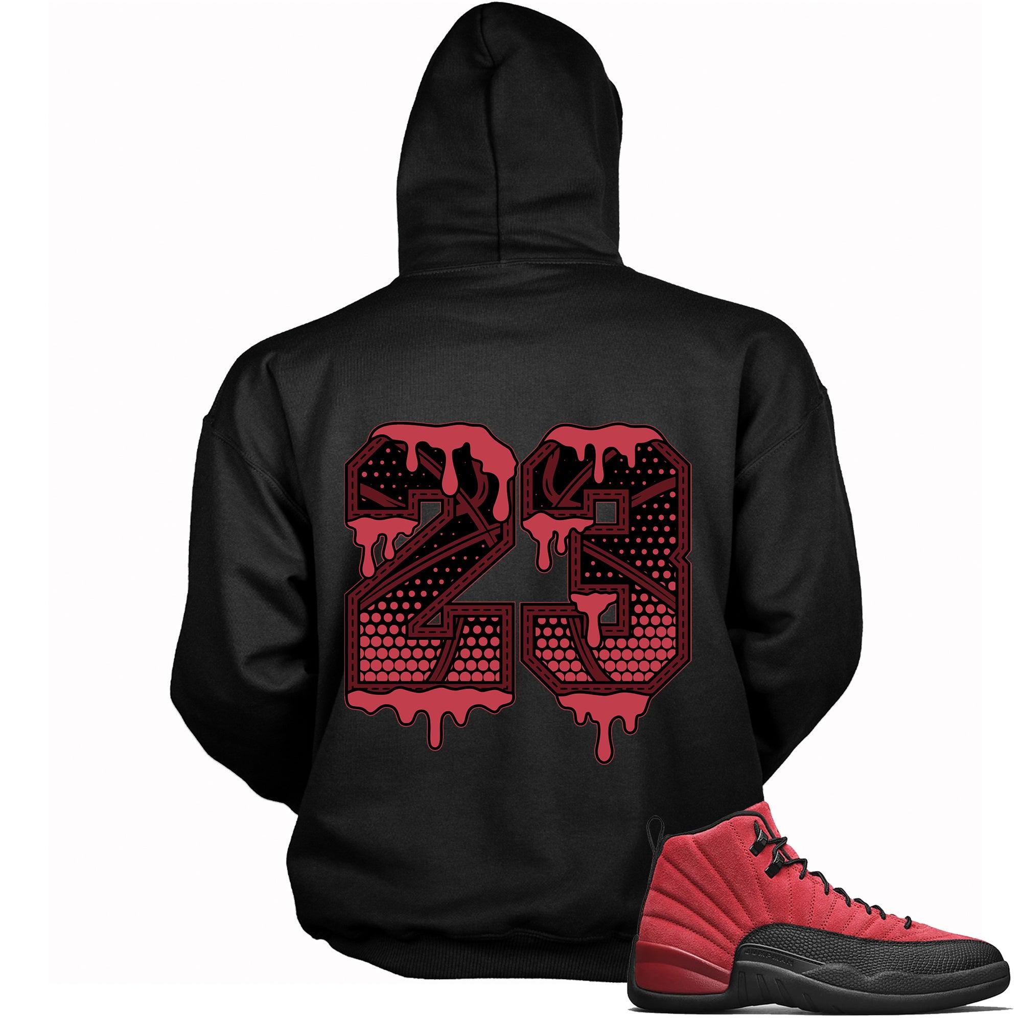 23 Ball Sneaker Sweatshirt AJ 12 Retro Reverse Flu Game photo