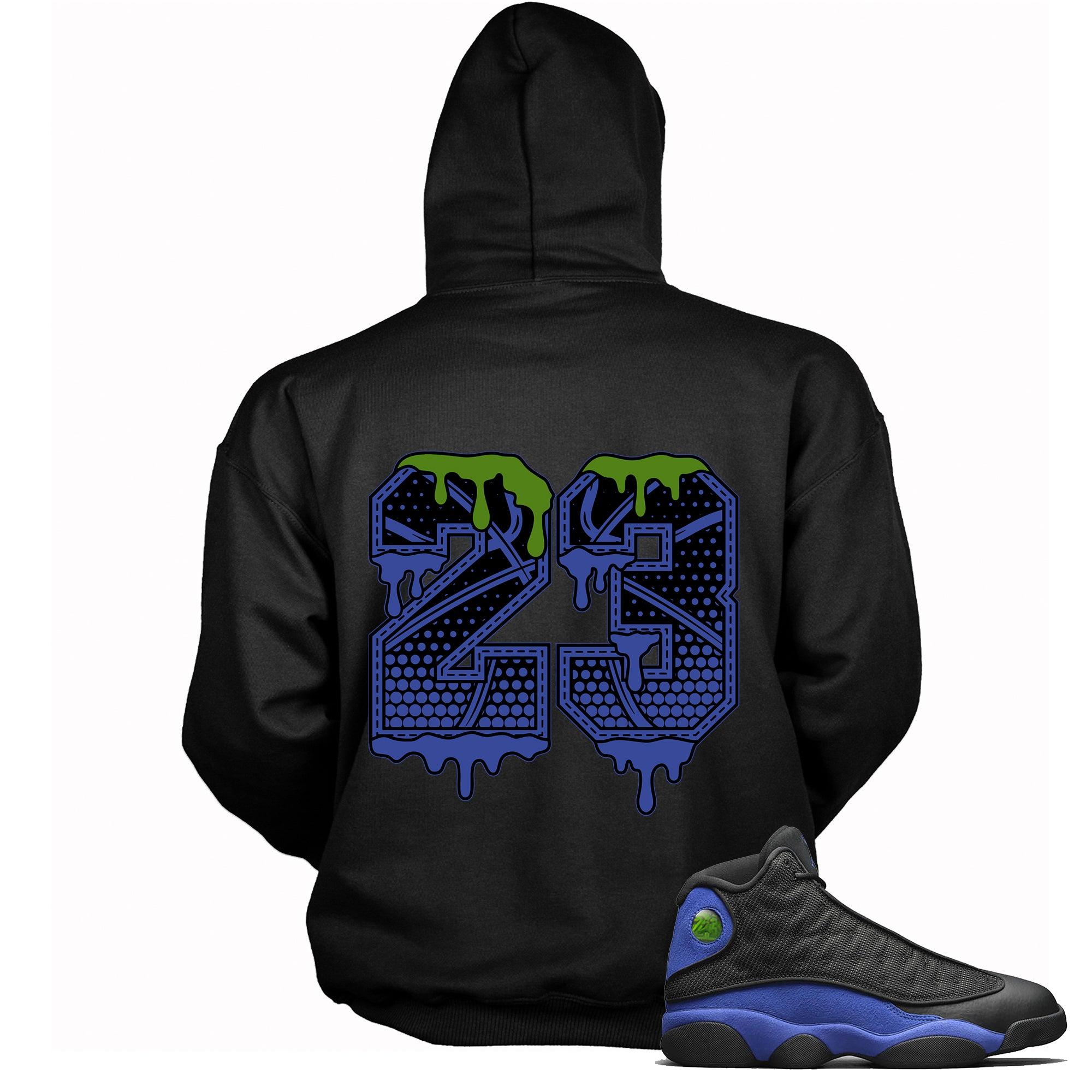 Number 23 Ball Hoodie AJ 13 Hyper Royal photo