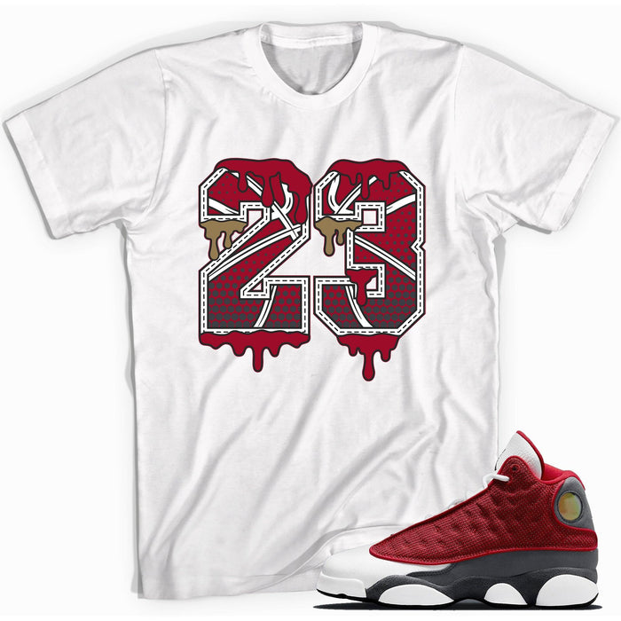 Number 23 Ball Shirt AJ 13 Red Flint photo