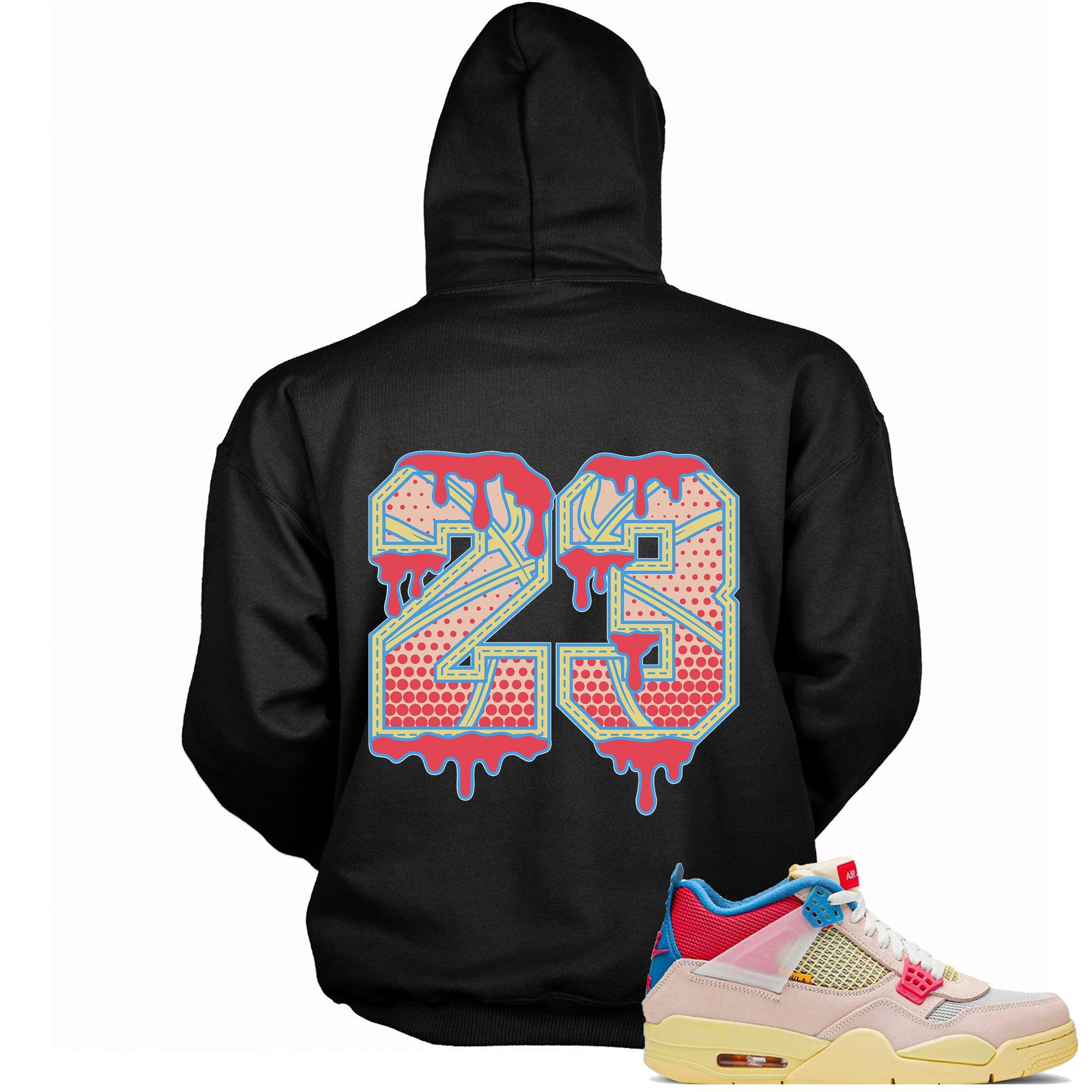 Number 23 Ball Hoodie AJ 4 Union Guava photo