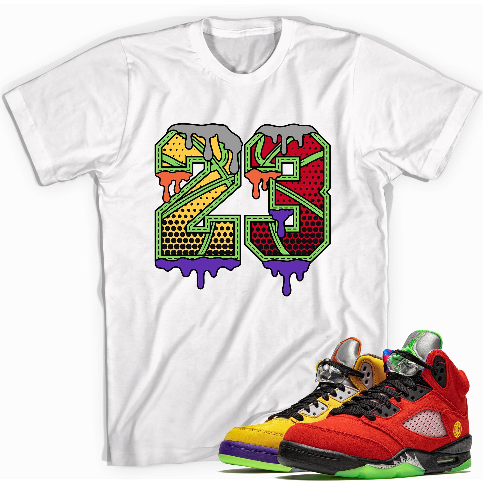 Number 23 Ball Shirt AJ 5 Retro What The photo