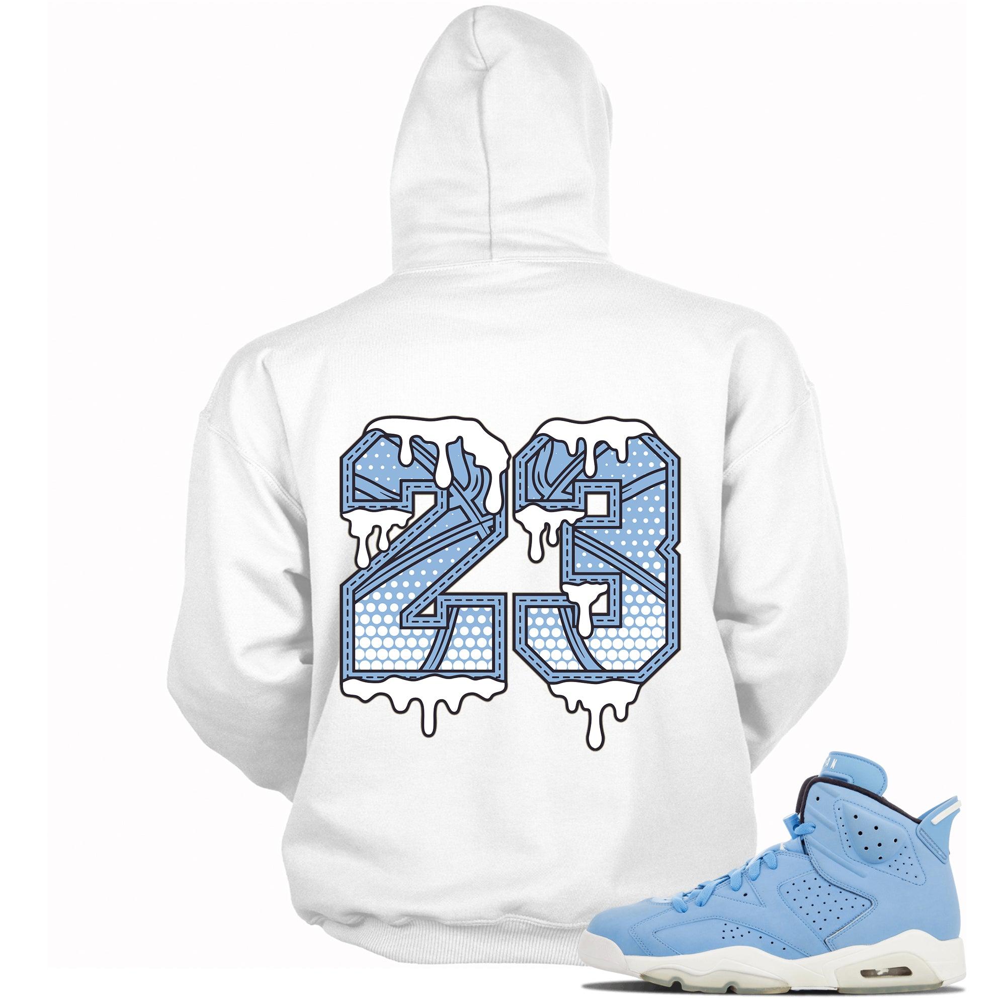 23 Ball Hoodie AJ 6 Retro GG Still Blue photo