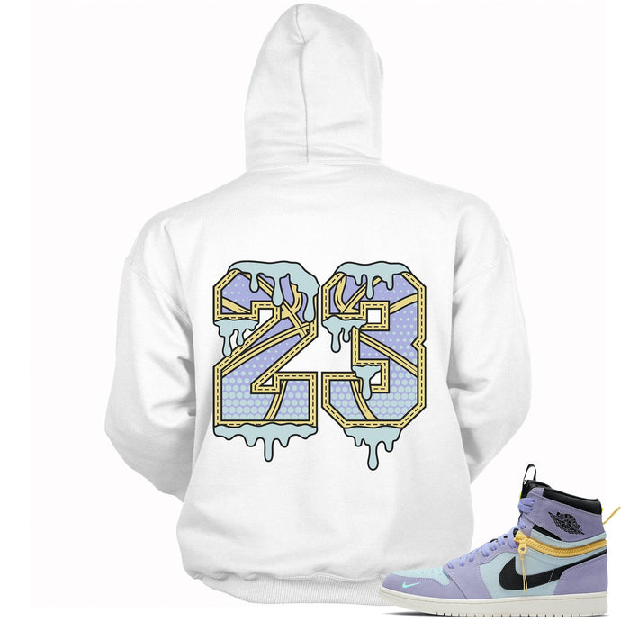 23 Ball Hoodie AJ 1 SWITCH Purple Pulse photo