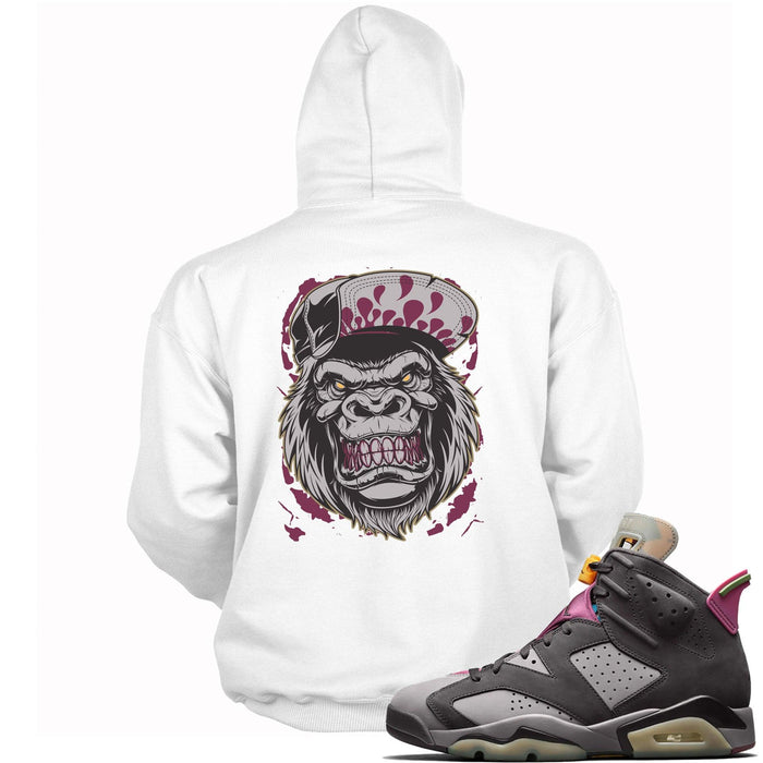 Gorilla Beast Hoodie AJ 6s Bordeaux photo
