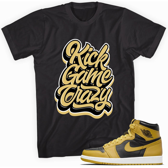 Kick Game Crazy Shirt AJ 1 Retro High Pollen photo